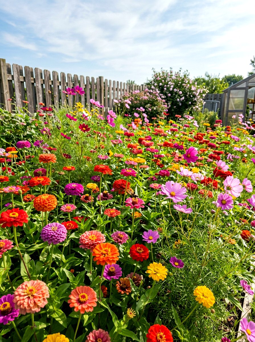 Annual Wildflower Patch - 30 meadow garden ideas