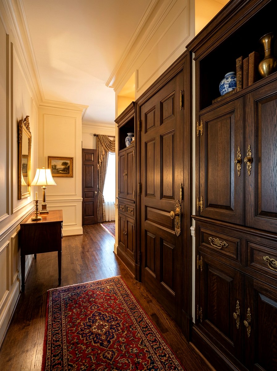 Antique Brass Hardware - 30 heritage home decor ideas