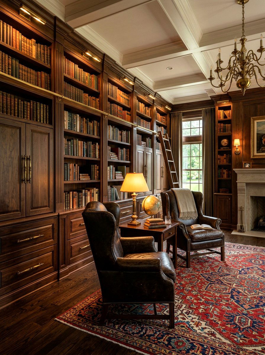 Antique Brass Long Pulls Library - 30 long pull cabinet ideas