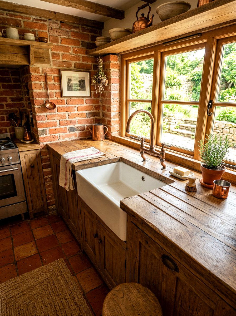Antique Copper Kitchen Faucet - 30 kitchen faucet finish ideas