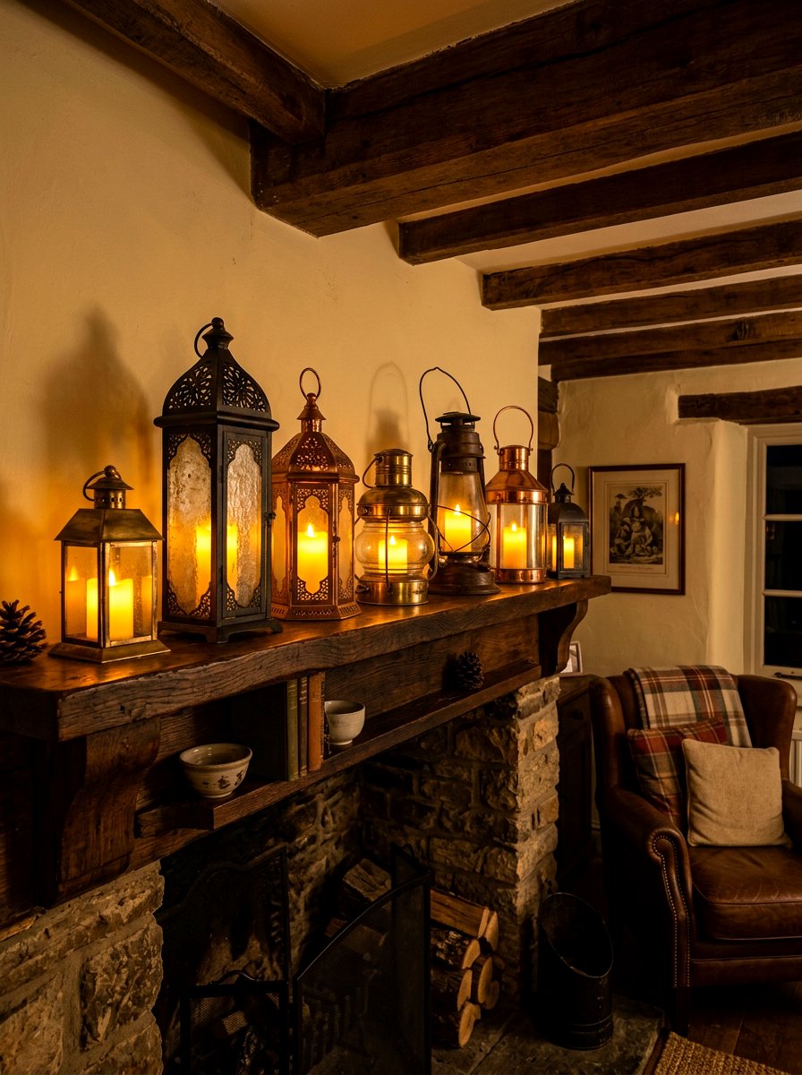 30 Halloween Mantel Decor Ideas for a Big, Ghoulish Glow-Up