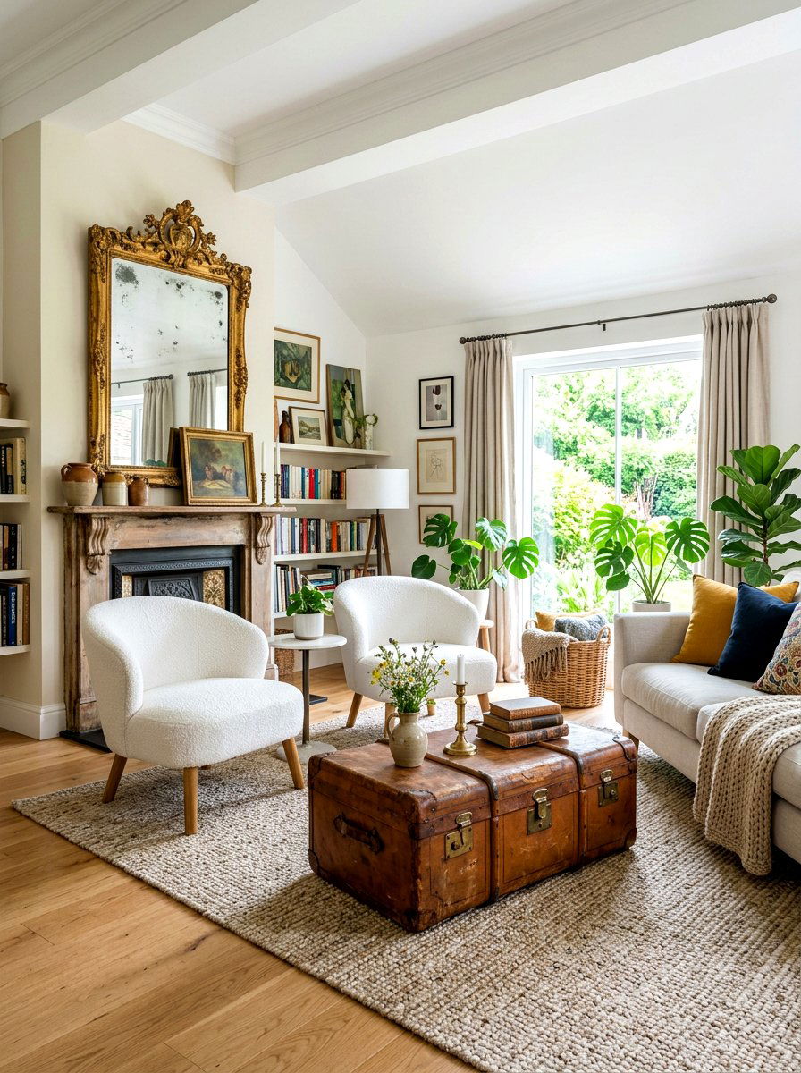 Antique Living Room Decor - 30 updated traditional living room ideas