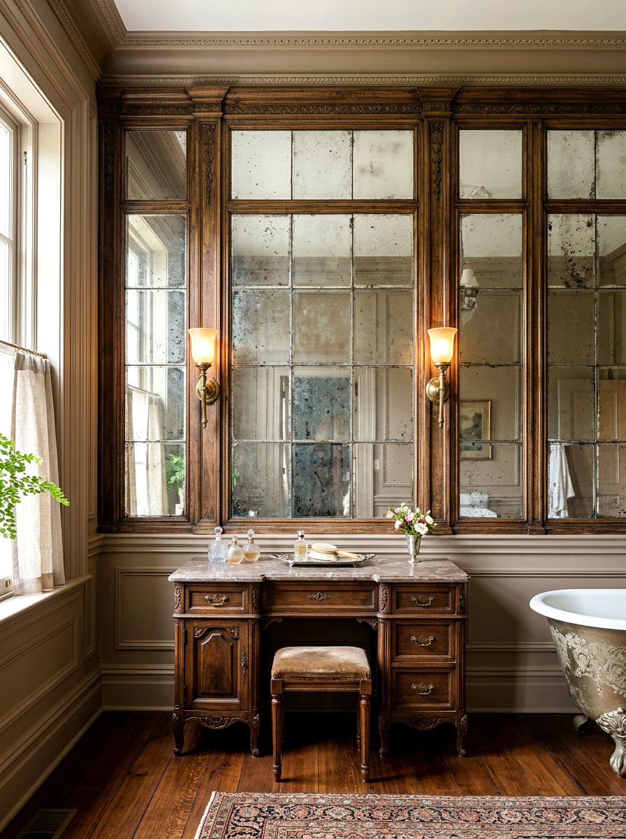 30 Mirror Wall Bathroom Ideas That Make Every Space Feel Bigger