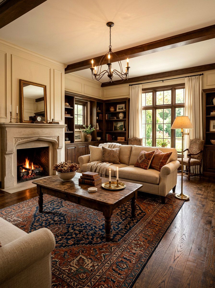 Antique brown stain - 30 hardwood floor stain ideas