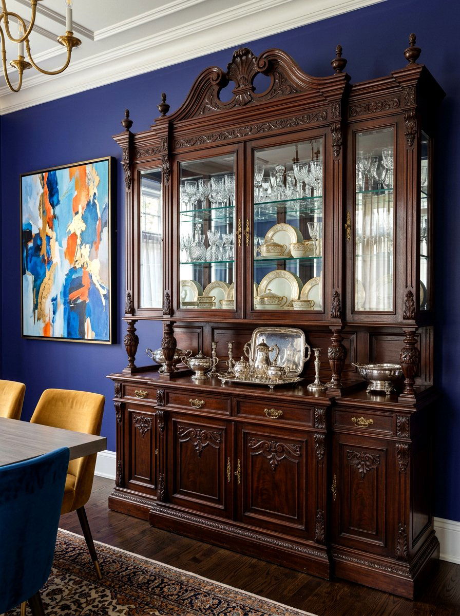Antique china hutch - 30 statement hutch dining ideas