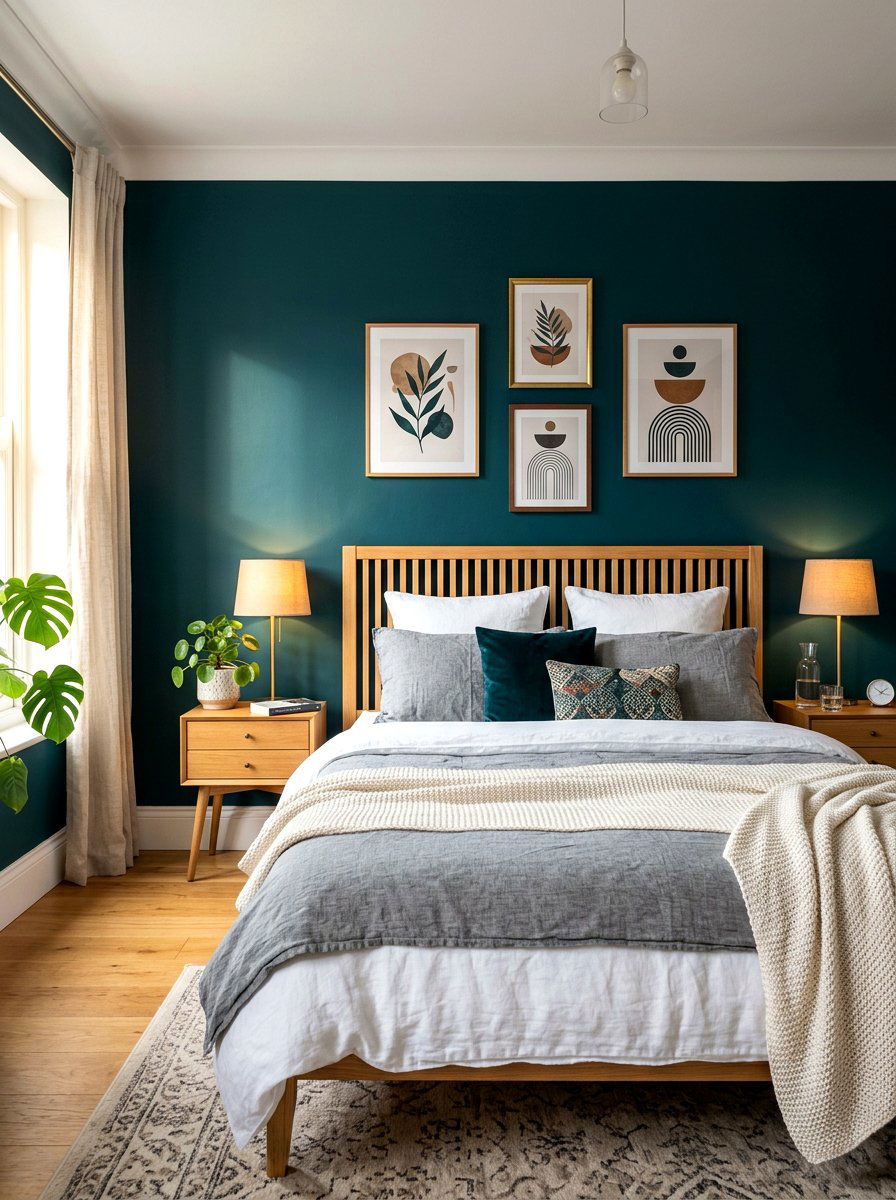 Apartment Accent Wall - 30 apartment decor ideas