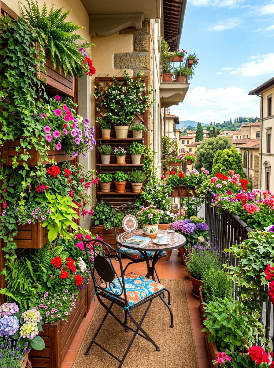 Apartment Balcony Garden - 30 apartment decor ideas