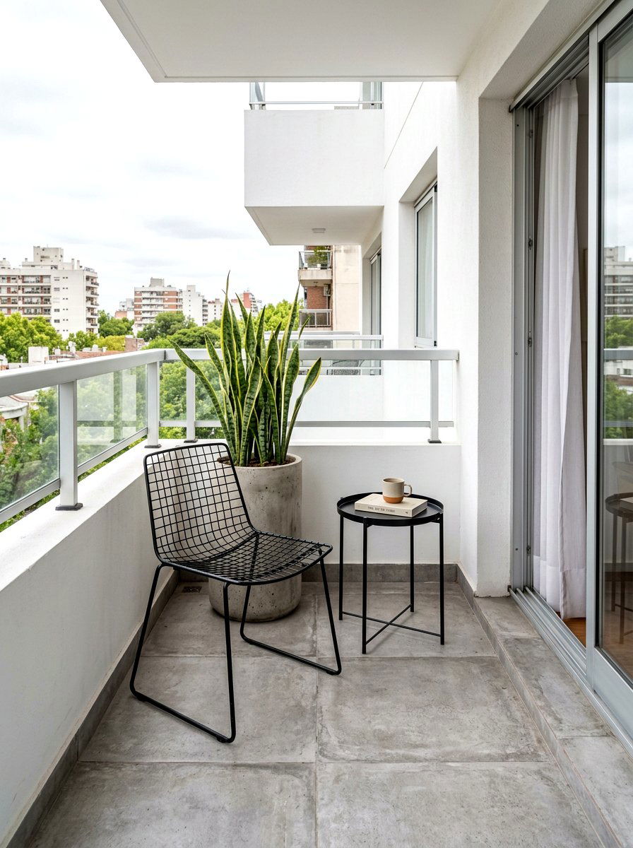 Apartment Balcony Minimalist Decor - 30 apartment balcony ideas