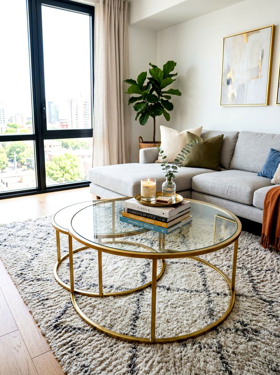 Apartment Coffee Table - 30 Pinterest apartment decor ideas