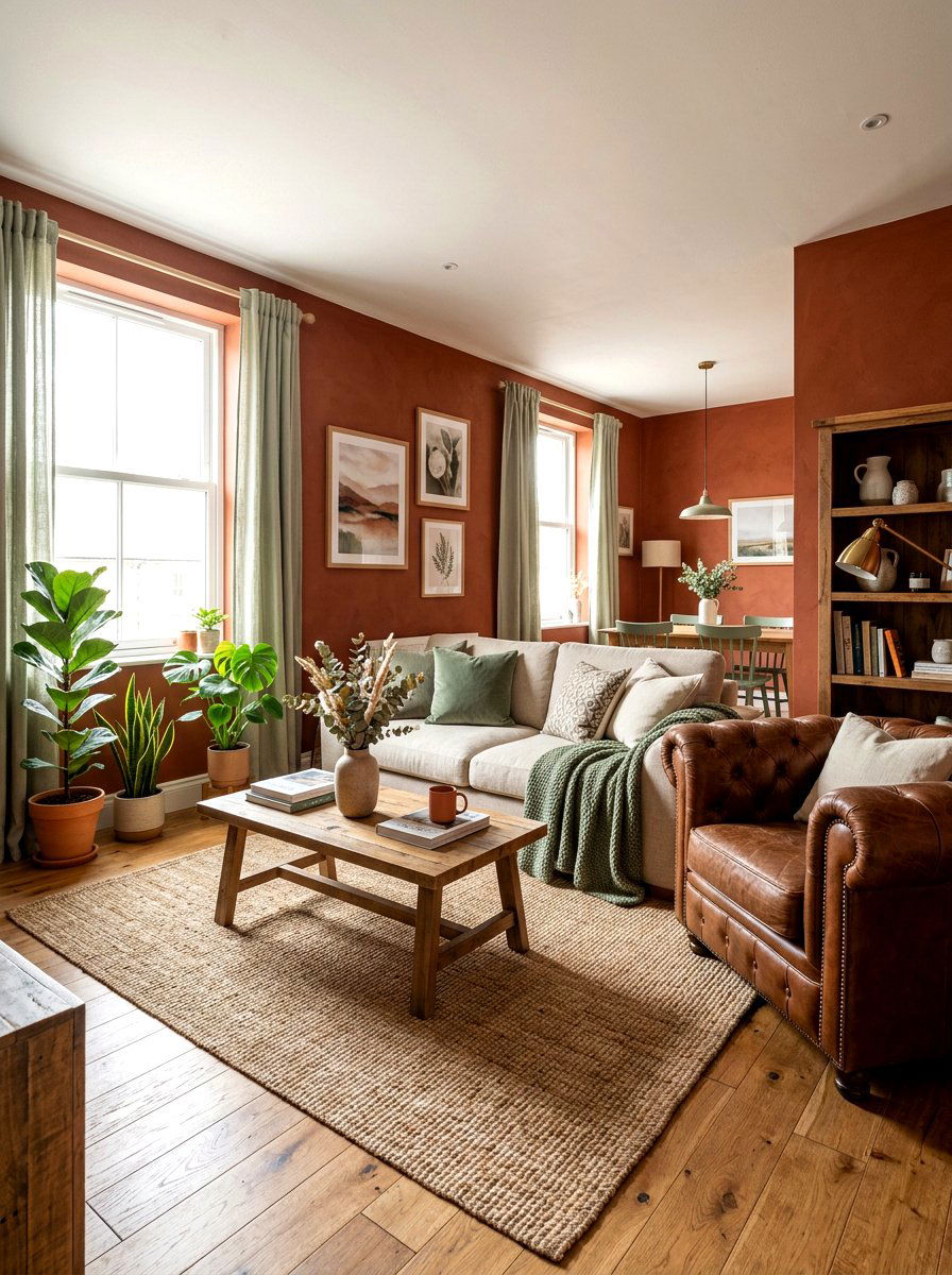 Apartment Earthy Colors - 30 apartment decor ideas