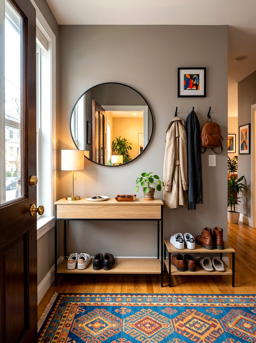 Apartment Entry Table - 30 everyday entry table decor ideas