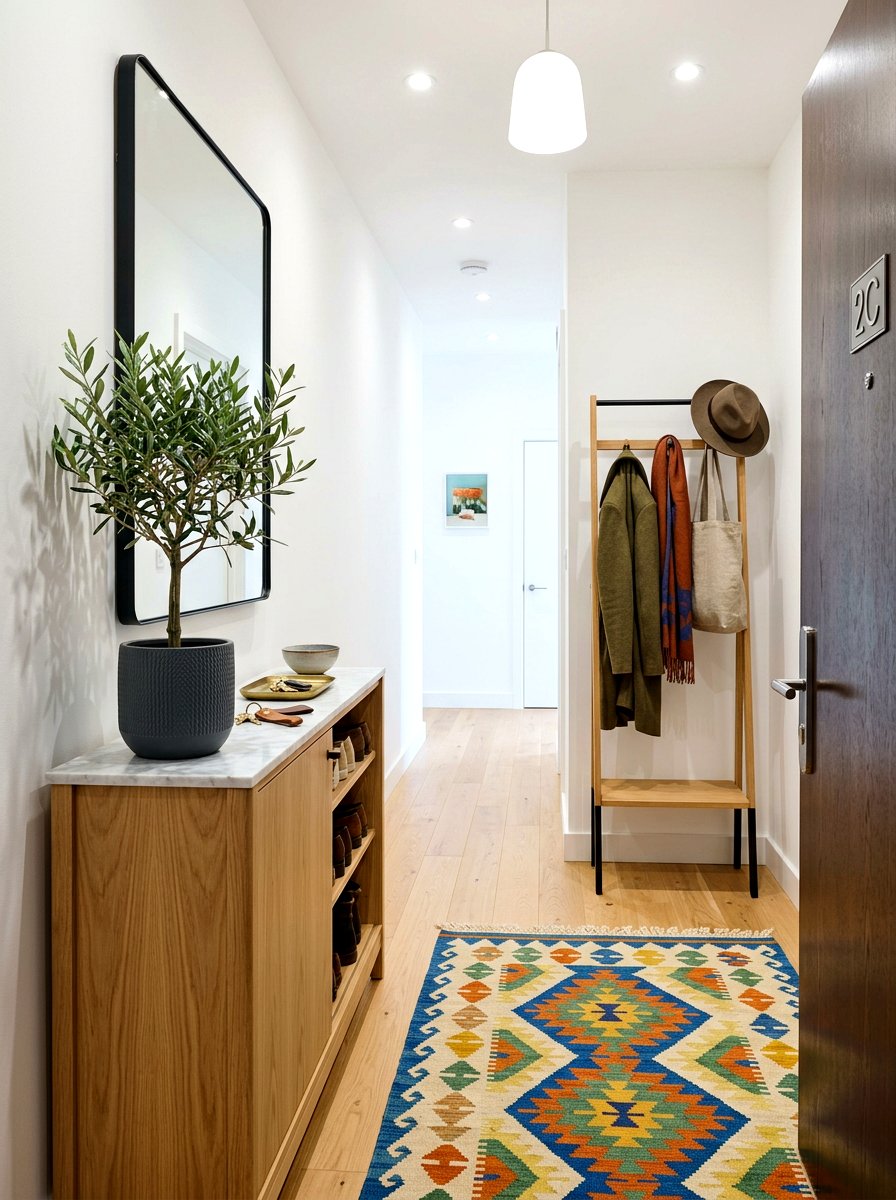 Apartment Entry - 30 potted olive tree entry ideas