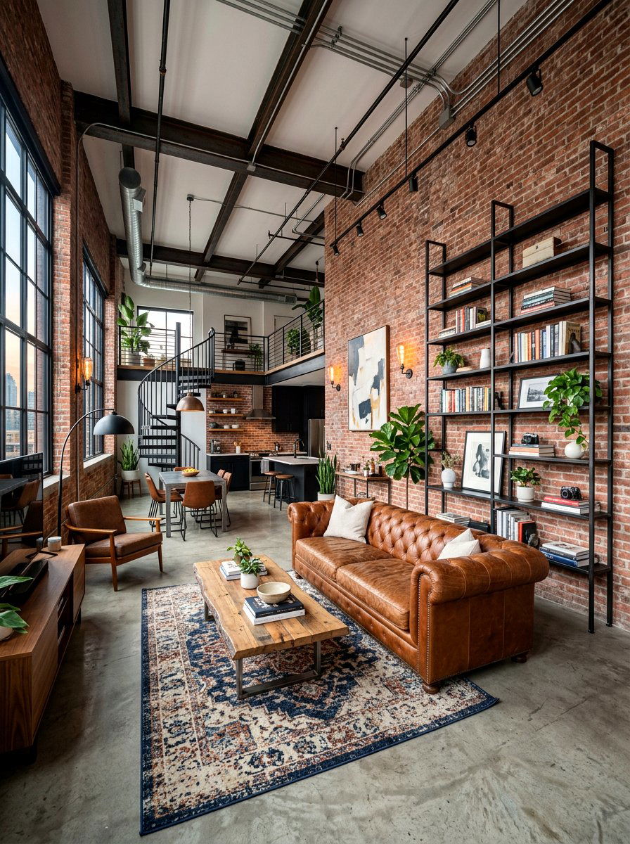 Apartment Industrial Style - 30 apartment decor ideas