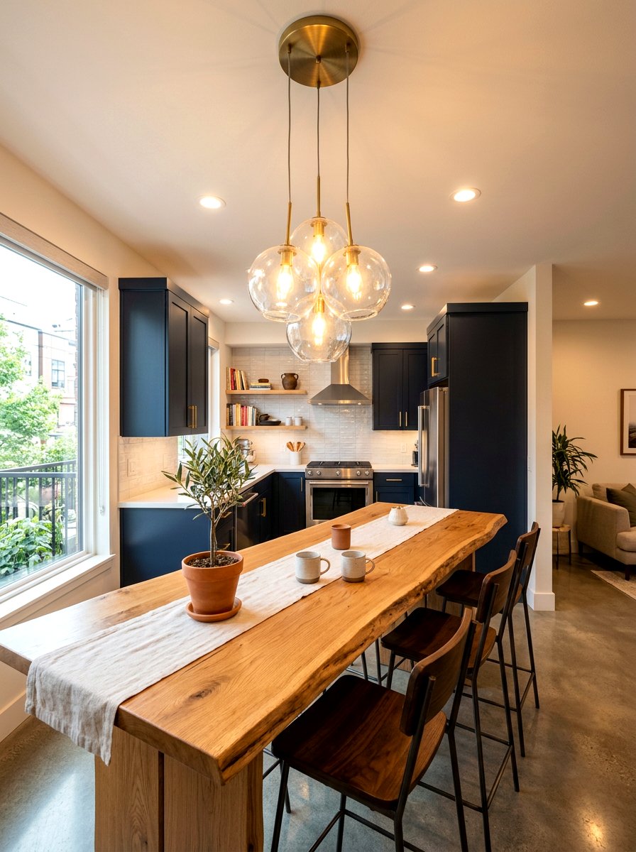 Apartment Kitchen Lighting - 30 apartment decor ideas