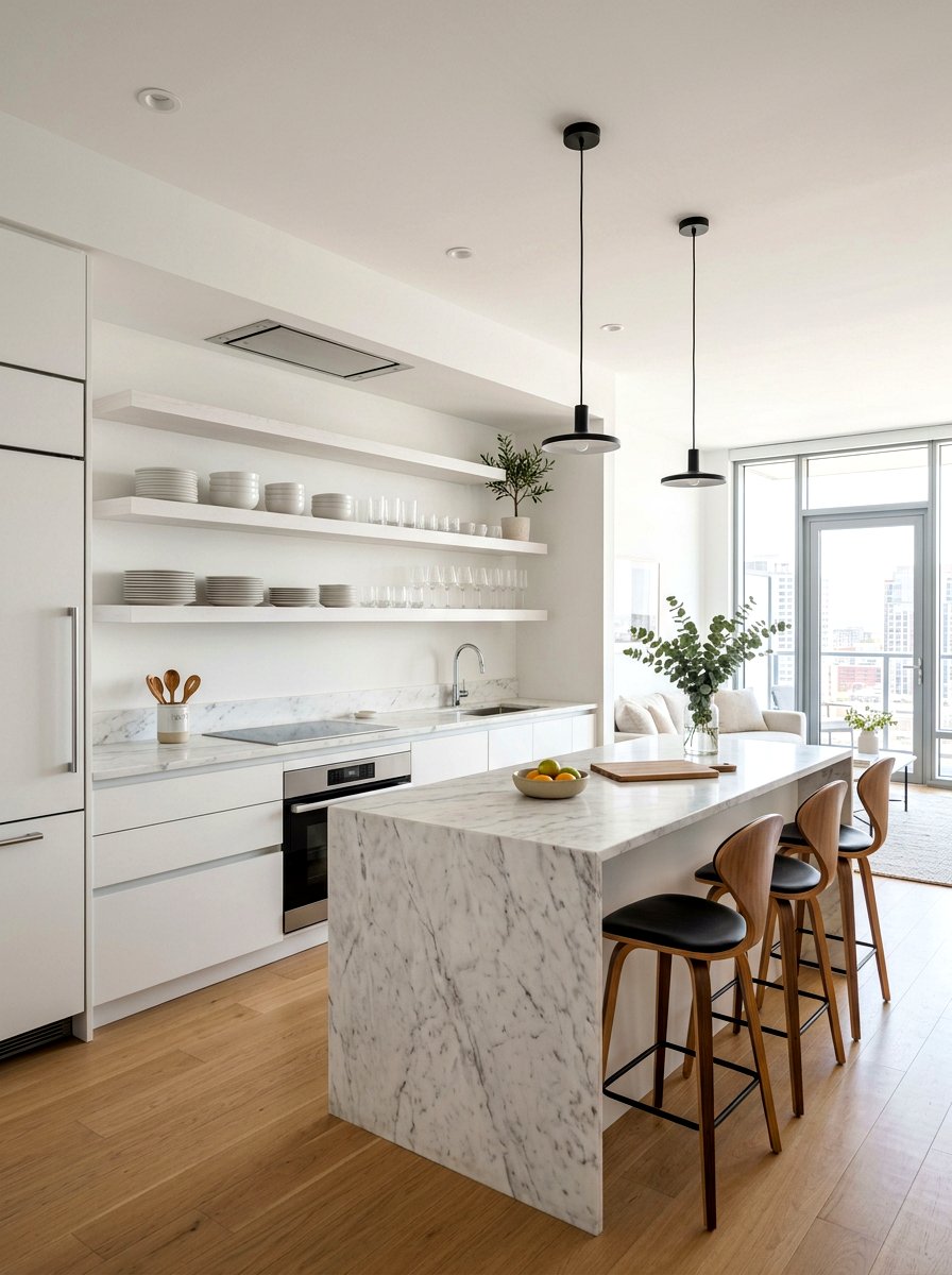 Apartment Open Kitchen - 30 apartment decor ideas
