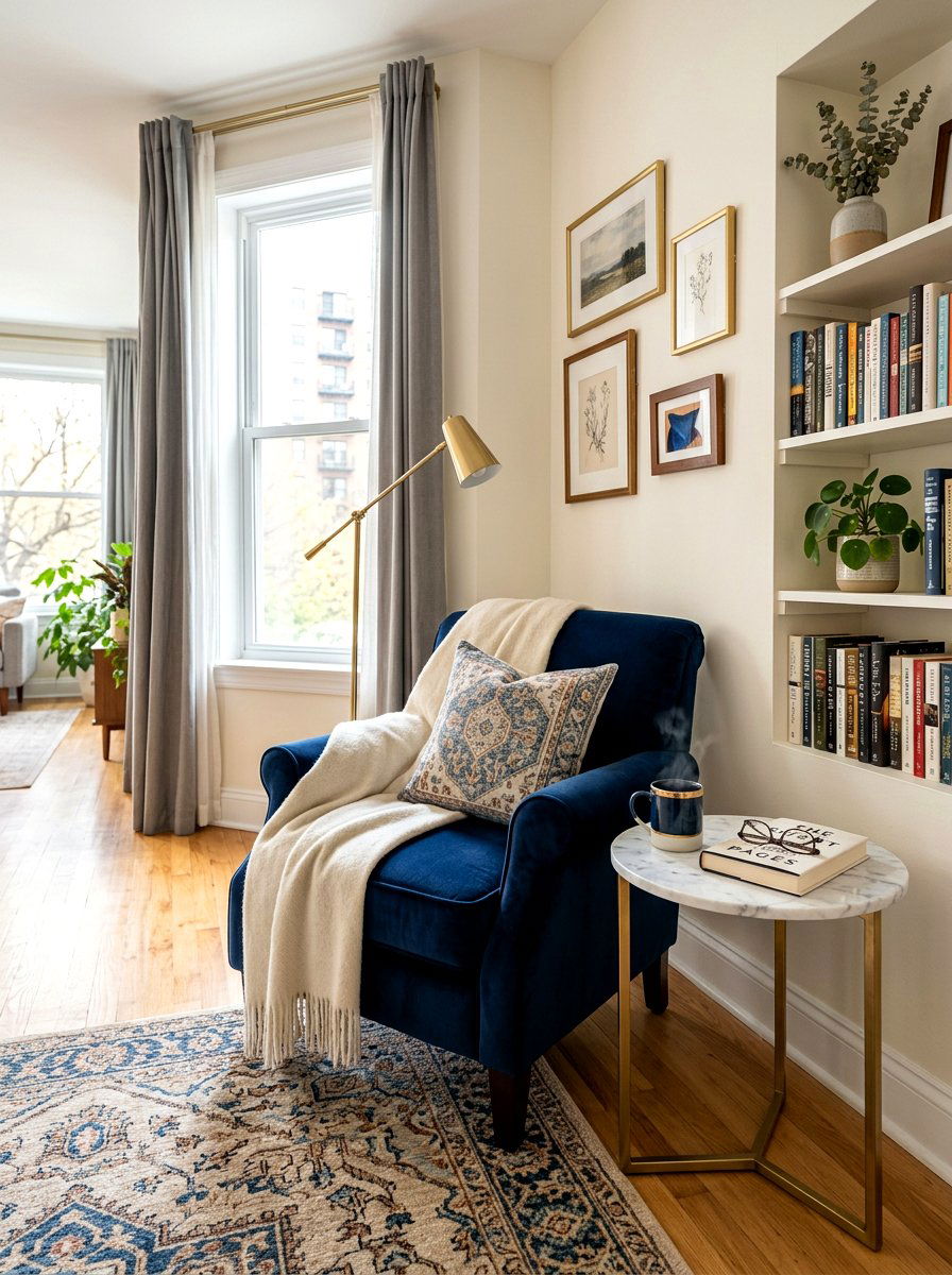 Apartment Reading Nook - 30 apartment decor ideas