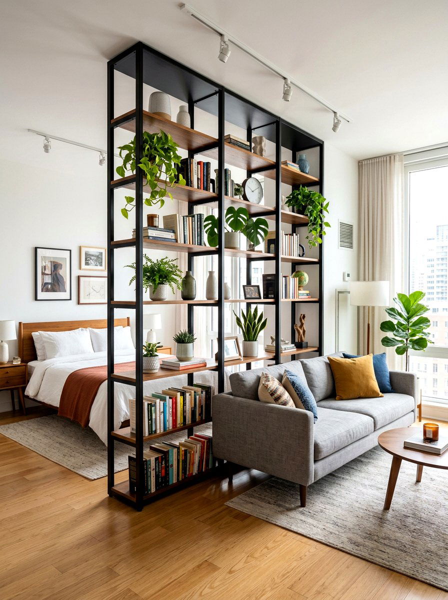 Apartment Room Divider - 30 apartment decor ideas