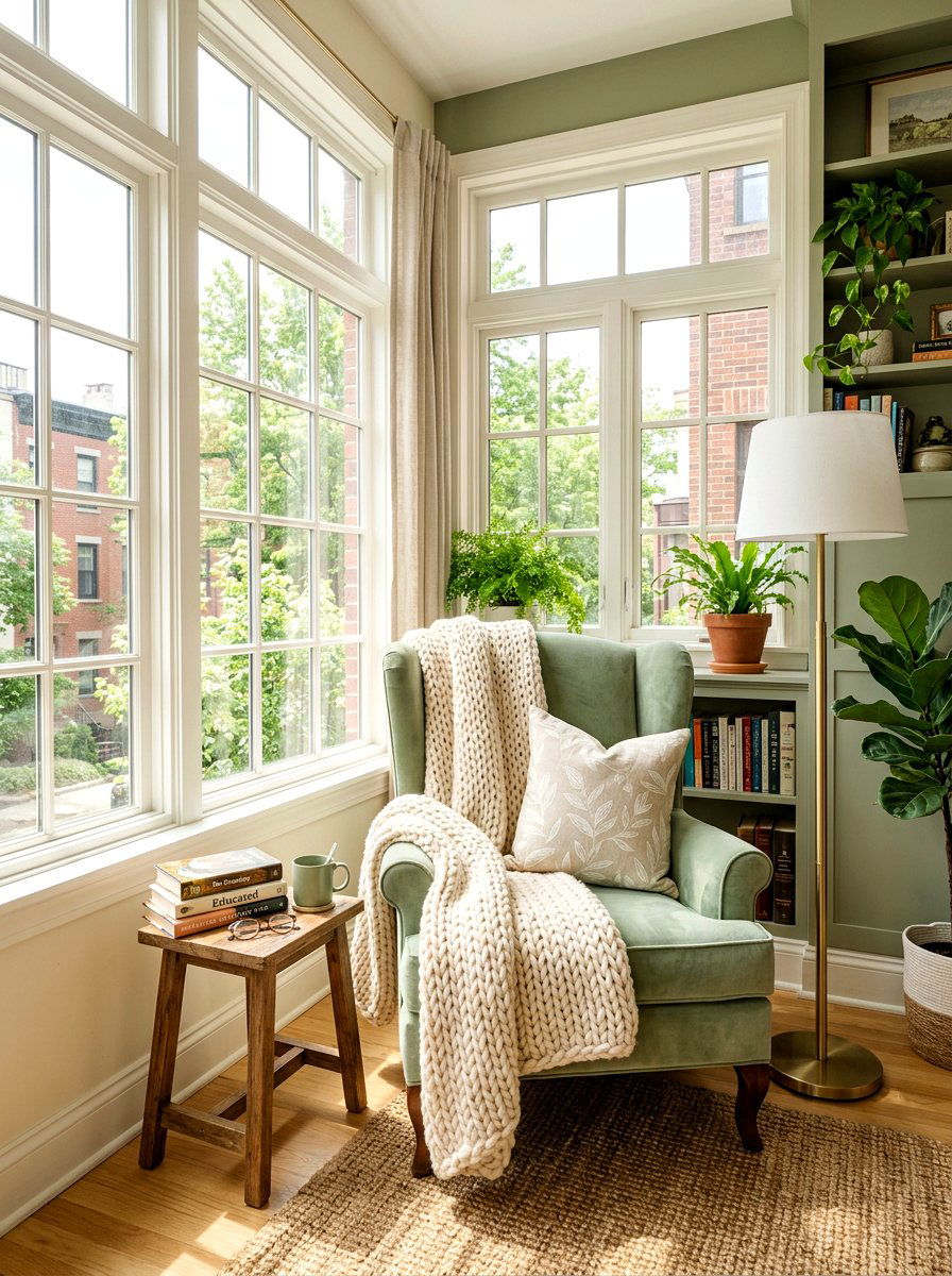 Apartment Sunroom Reading Nook - 30 apartment sunroom corner ideas