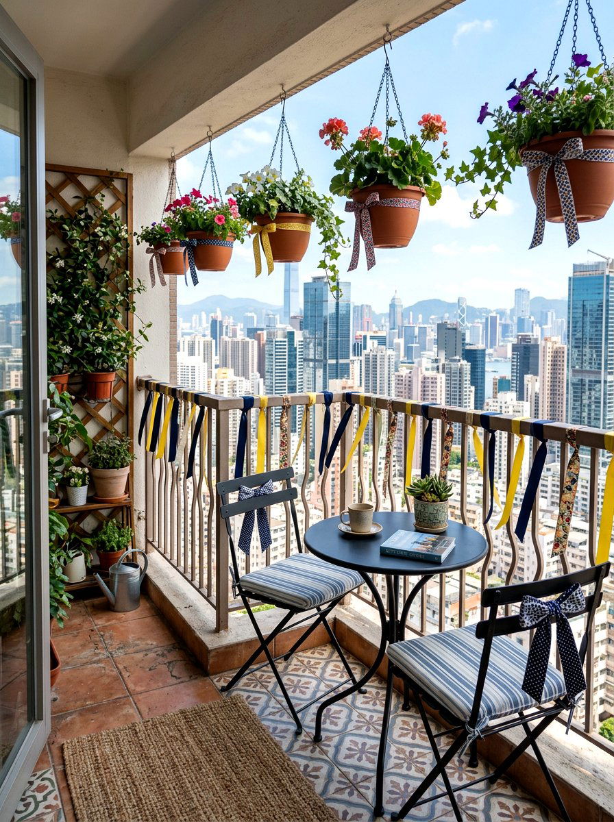 Apartment balcony bows - 30 bow decor ideas