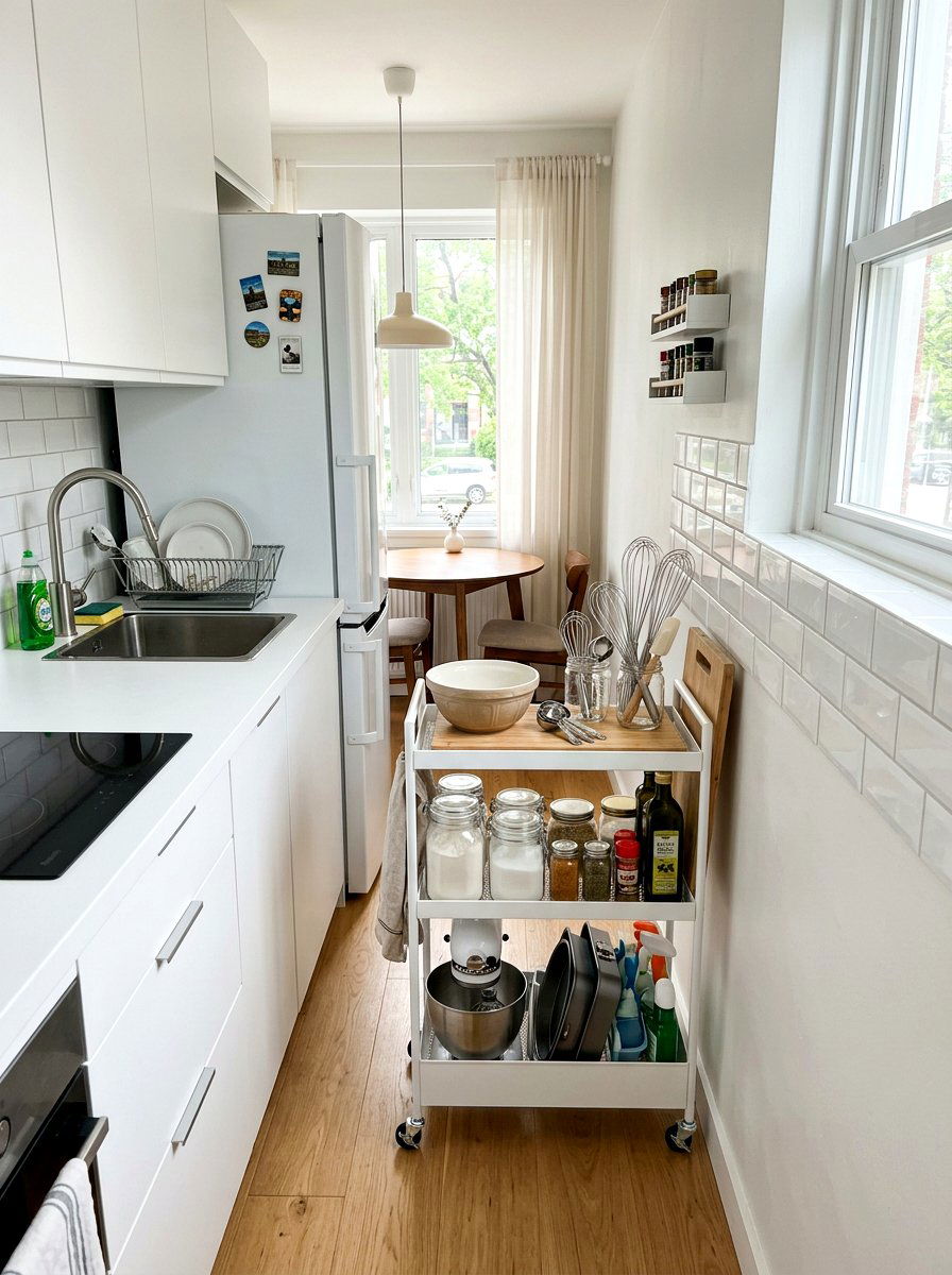 Apartment size kitchen cart - 30 matcha station ideas