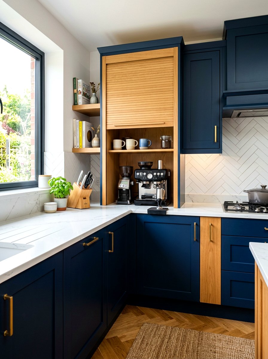 Appliance Garage Corner - 30 blind corner cabinet ideas