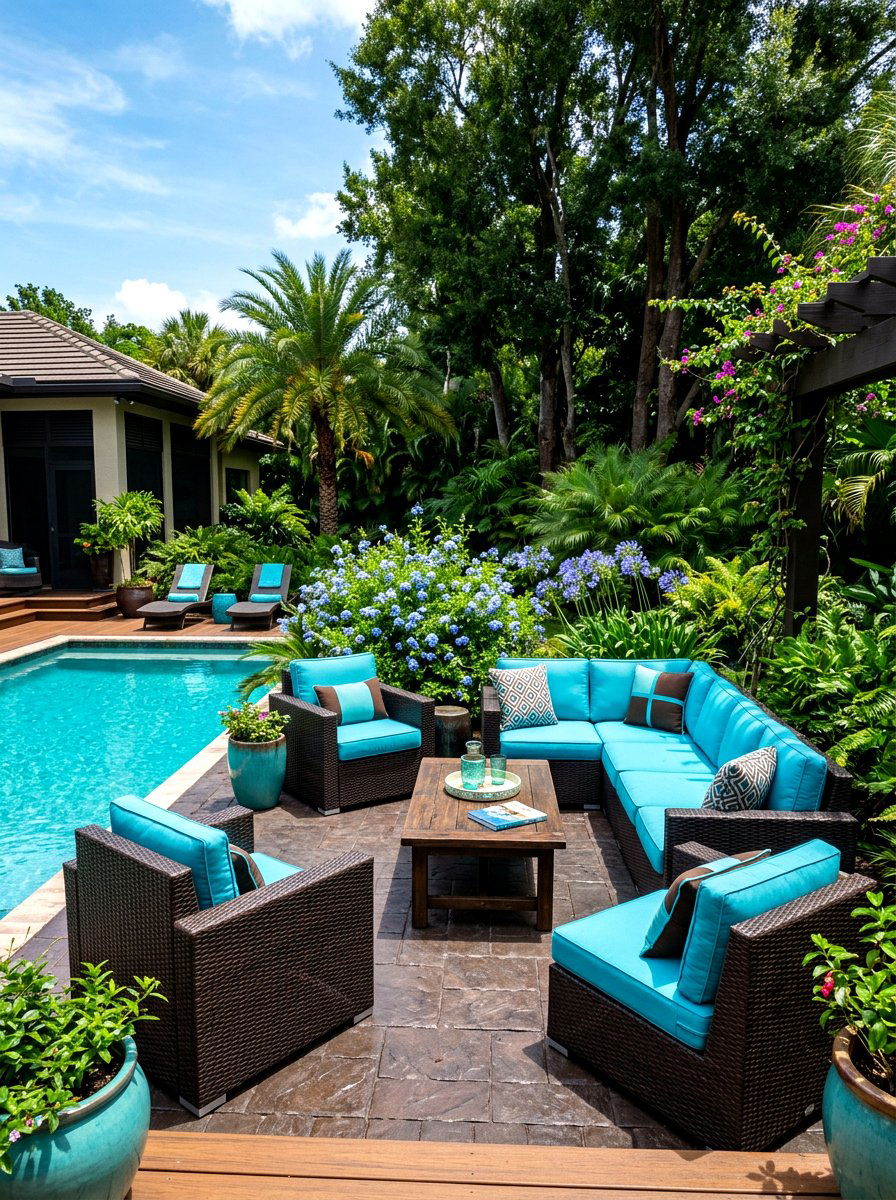 30 patio color scheme ideas: That Look Stylish and Stay Bright