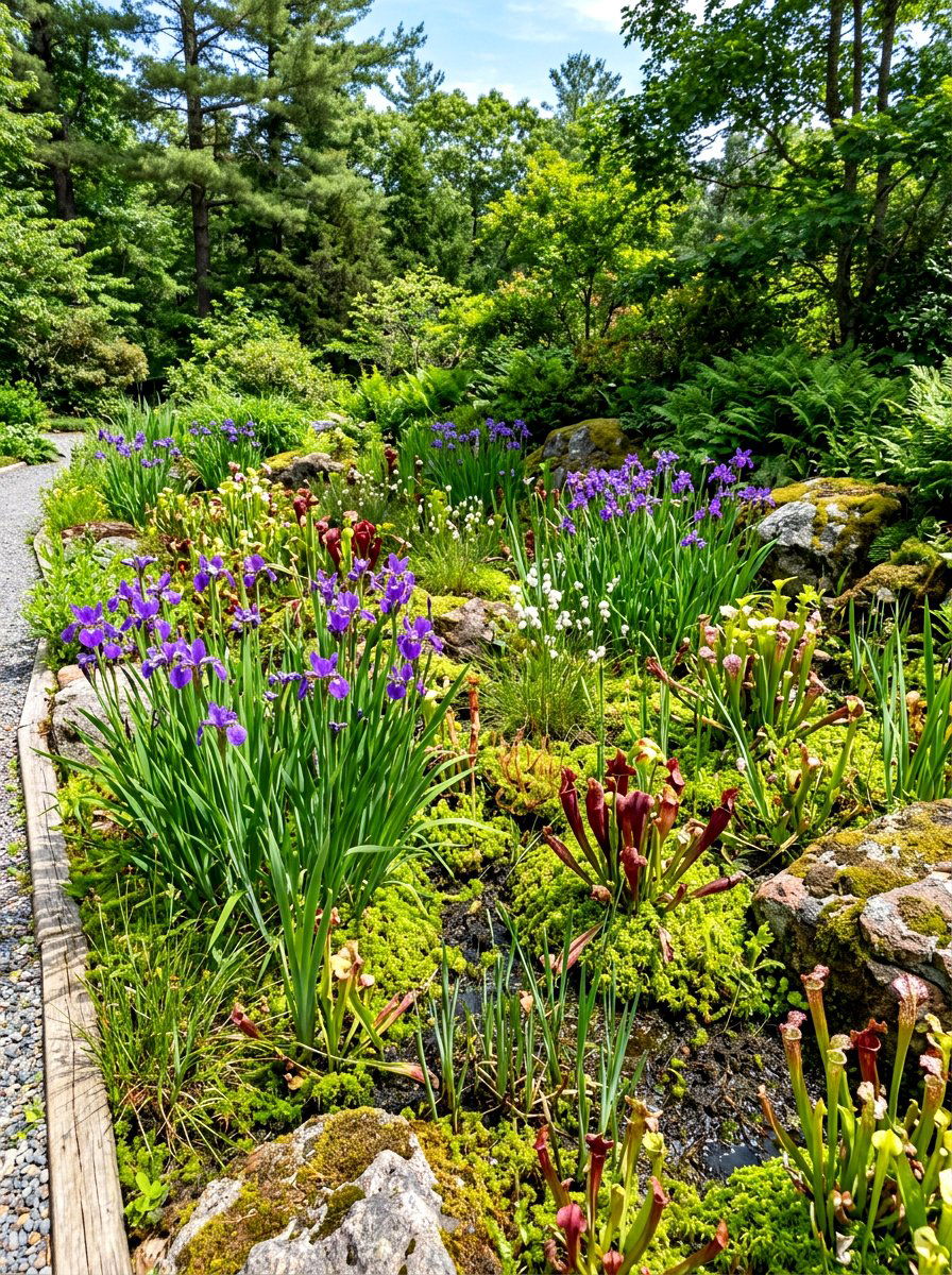 Aquatic plant bog pond - 30 small pond ideas