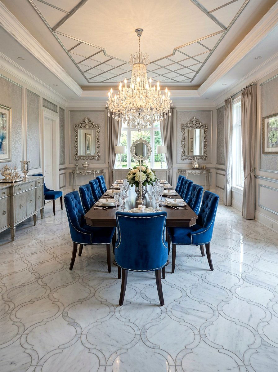 Arabesque Tile Floor - 30 tile floor pattern ideas