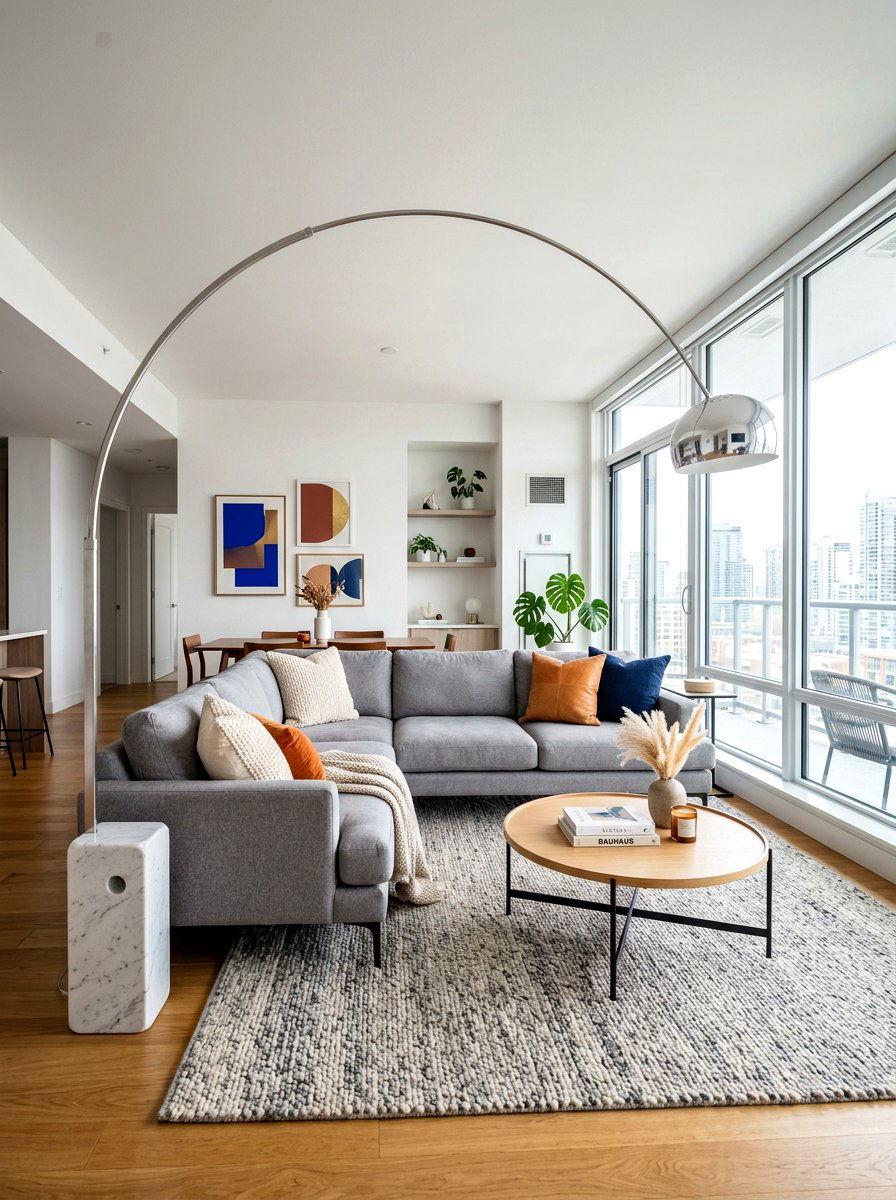 Arc Floor Lamp - 30 collected lamp lighting ideas