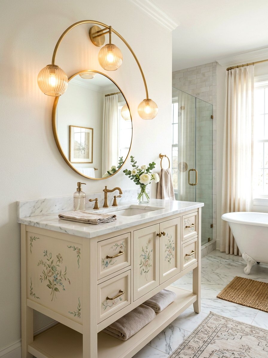Arc Vanity Sconce - 30 vanity lighting ideas