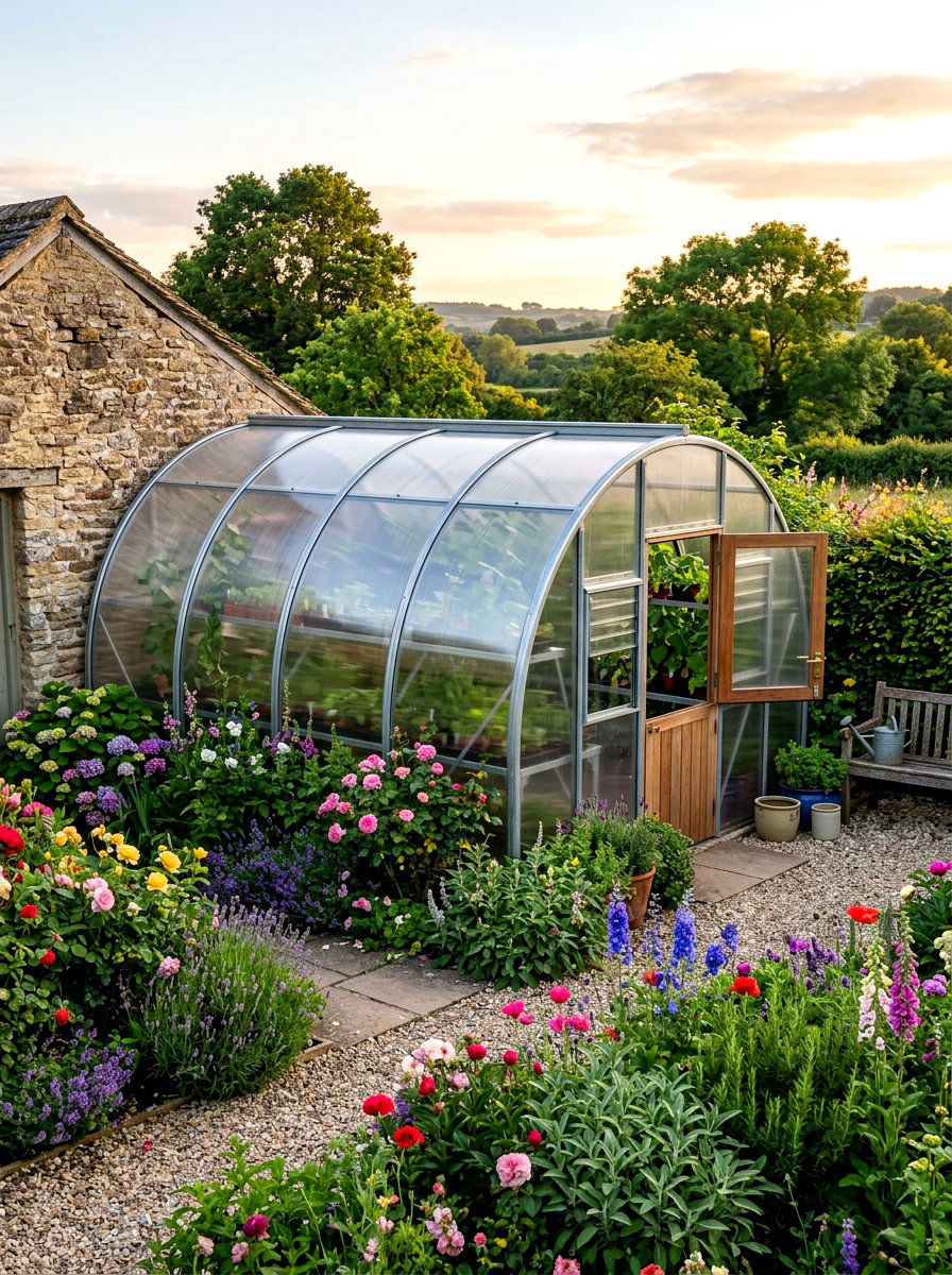Arch Roof Lean To Greenhouse - 30 lean to greenhouse ideas