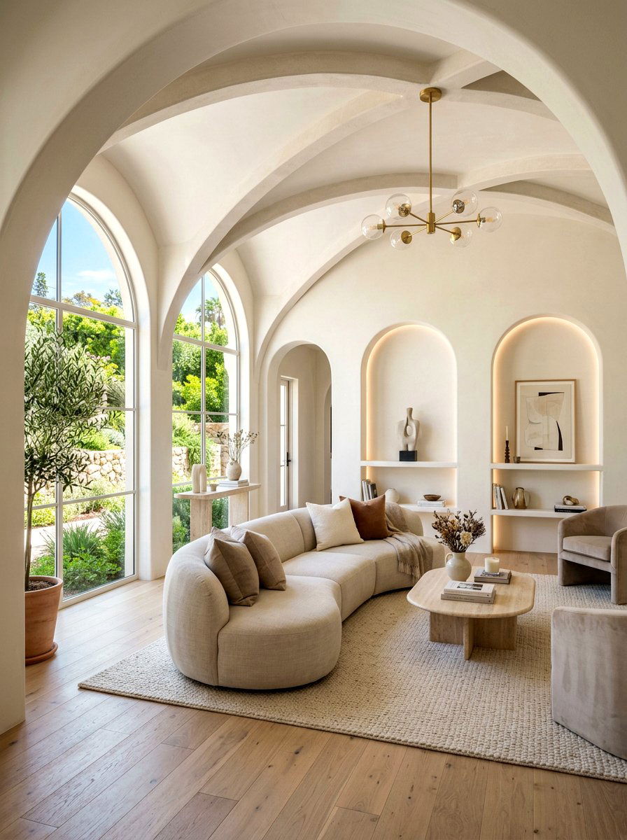 Arched Architecture - 30 artful living room ideas