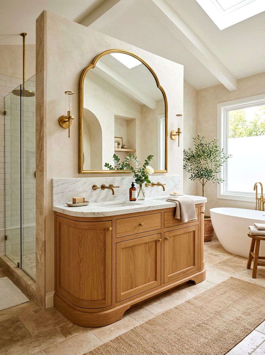 Arched Bathroom Vanity Cabinet - 30 arched cabinet ideas