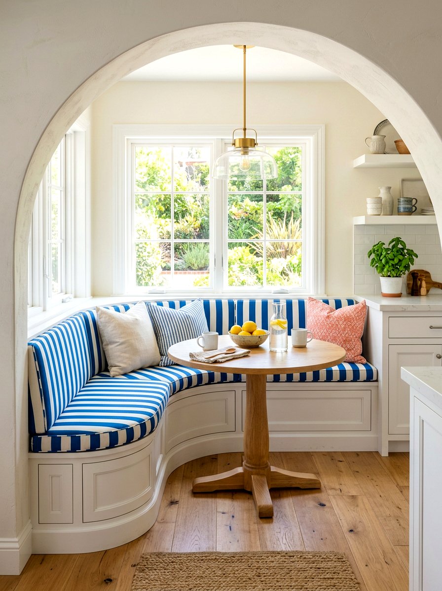 Arched Bench Seating - 30 interior arch ideas