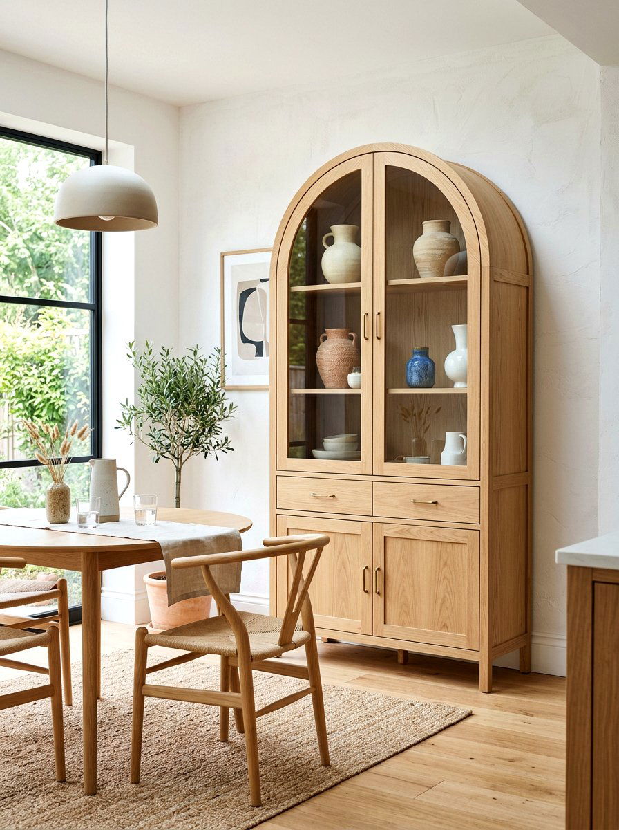 Arched Cabinet - 30 rounded furniture ideas