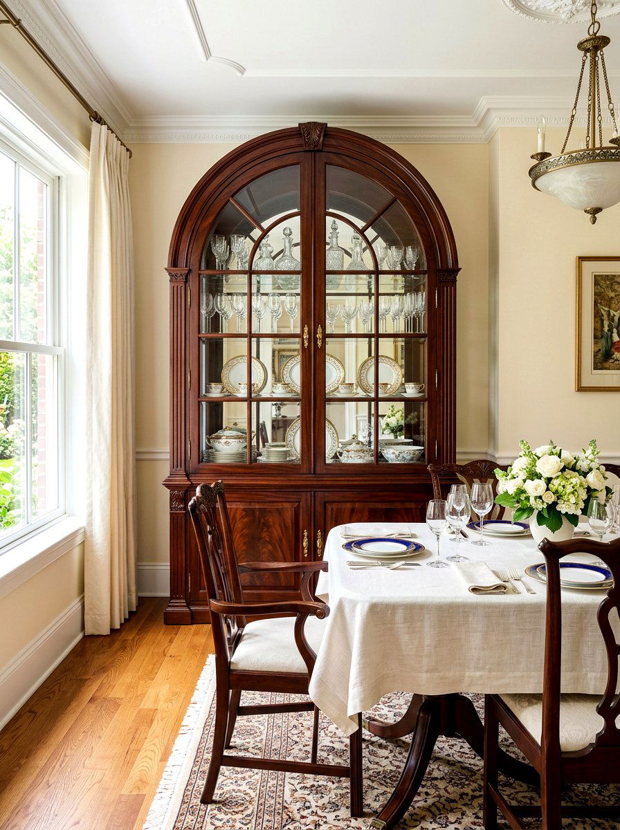 Arched China Cabinet - 30 arched cabinet ideas