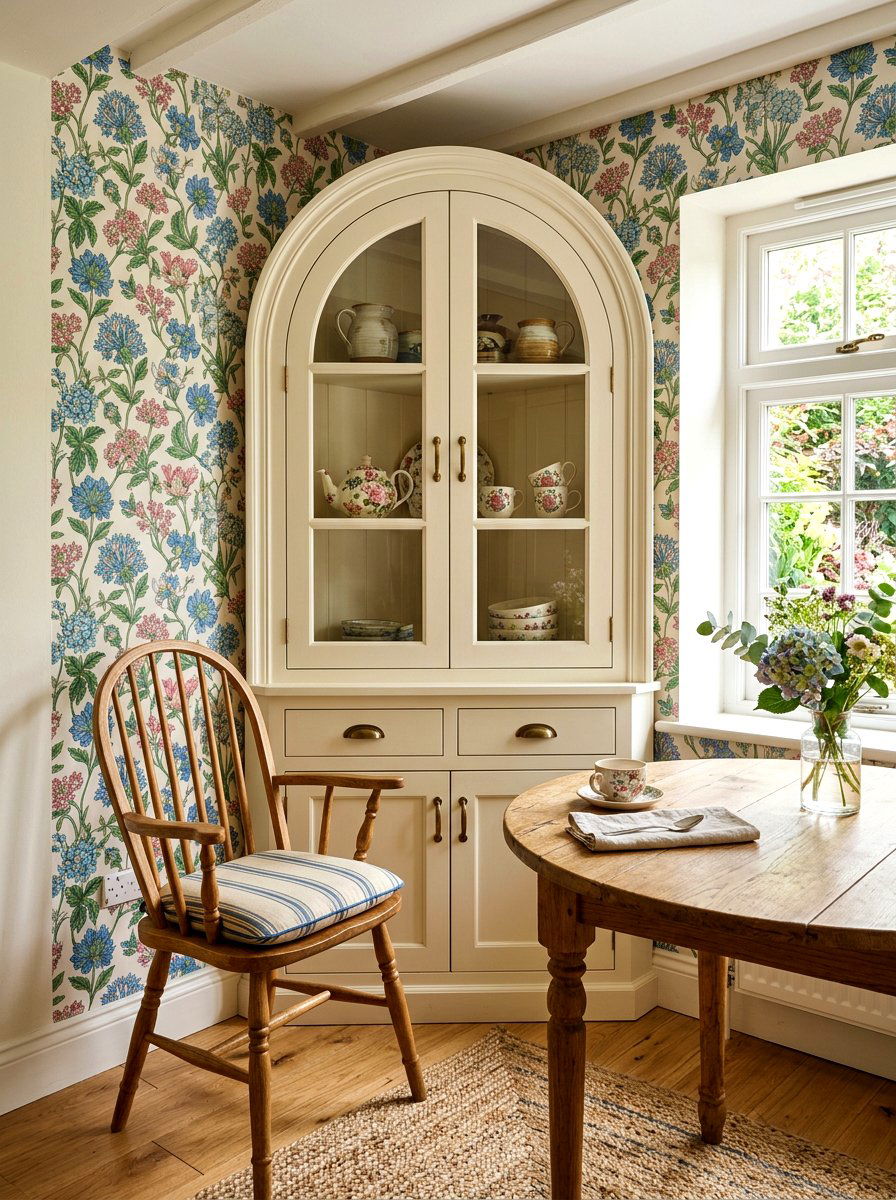 Arched Corner Cabinet - 30 arched cabinet ideas