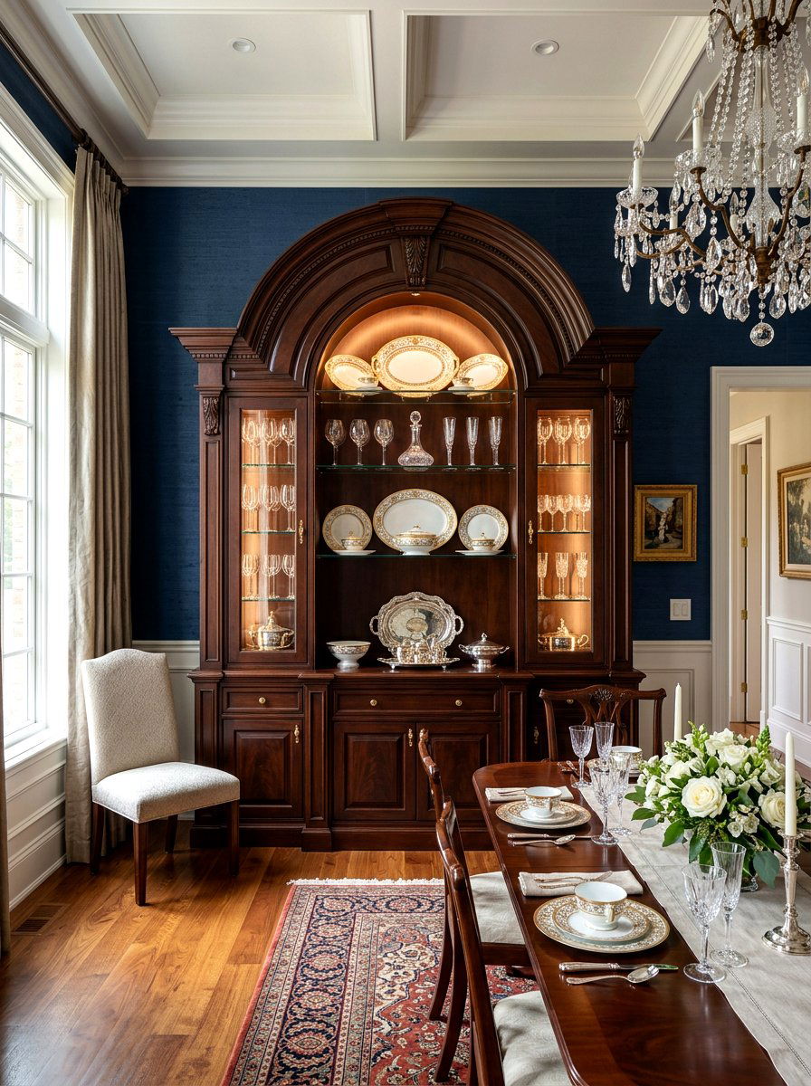 Arched Dining Room Cabinet - 30 arched cabinet ideas