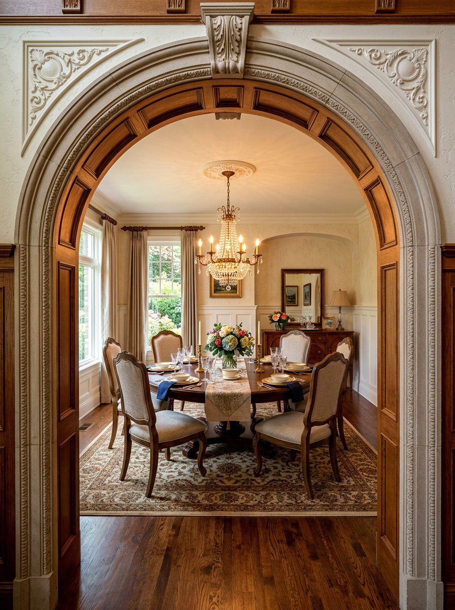 Arched Doorway Dining - 30 formal dining room ideas