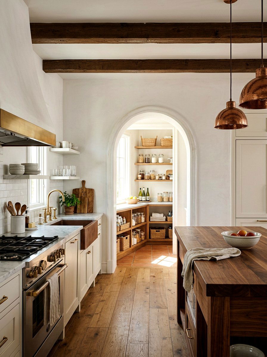 Arched Doorway Opening - 30 Spanish style kitchen ideas