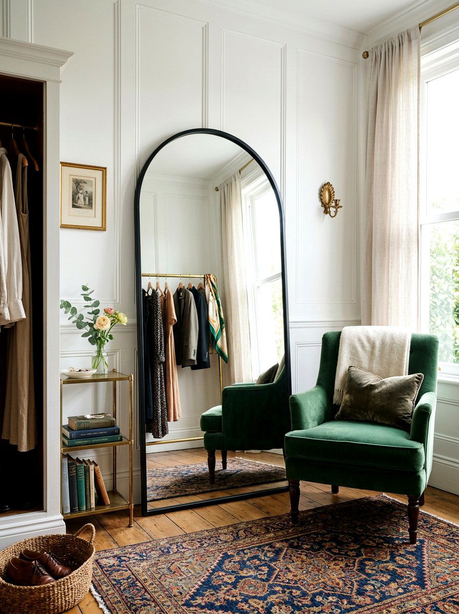 Arched Dressing Room Mirror - 30 dressing room mirror wall ideas