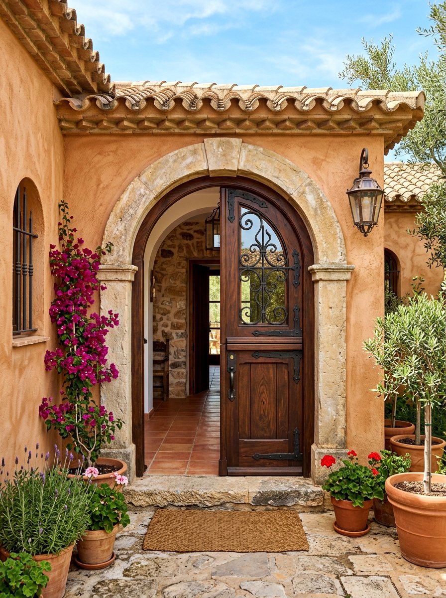 Arched Dutch Door - 30 Dutch door ideas