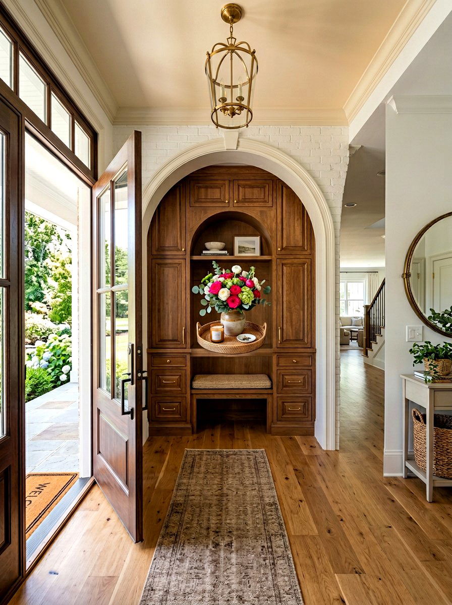 Arched Entryway Cabinet - 30 arched cabinet ideas