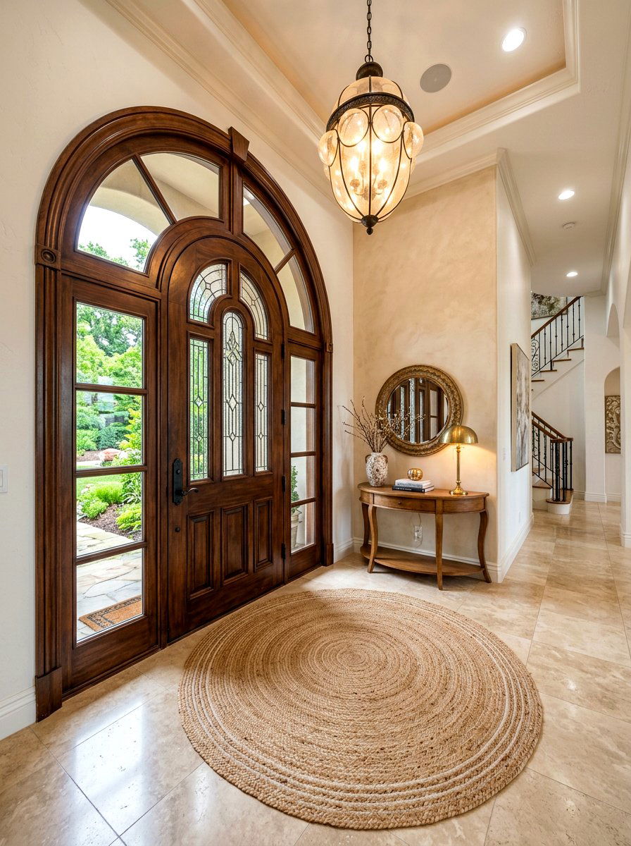 Arched Entryway Door - 30 viral entryway ideas