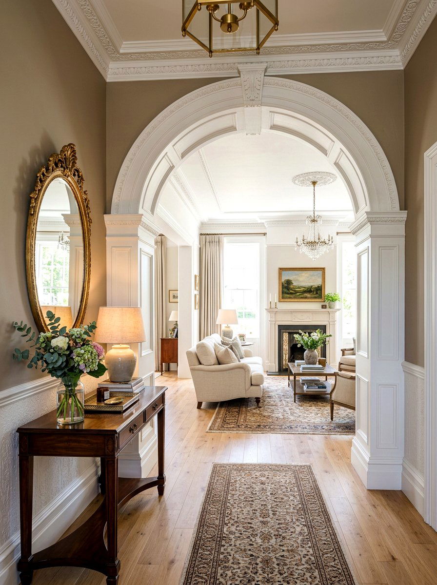 Arched Entryway Opening - 30 luxury entryway styling ideas