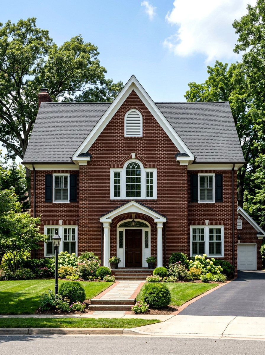 Arched Gable Vent - 30 gable accent ideas