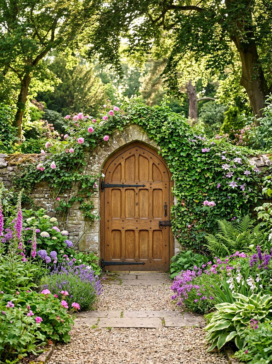Arched Garden Gate - 30 garden gate ideas