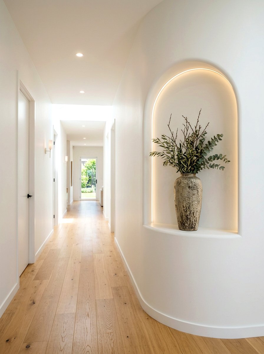 Arched Hall Wall Niche - 30 built in hall niche ideas