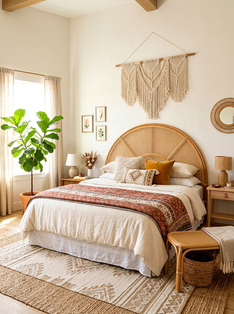 Arched Headboard - 30 rounded furniture ideas