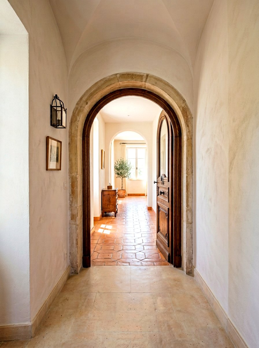 Arched Interior Doorway - 30 french country decor ideas